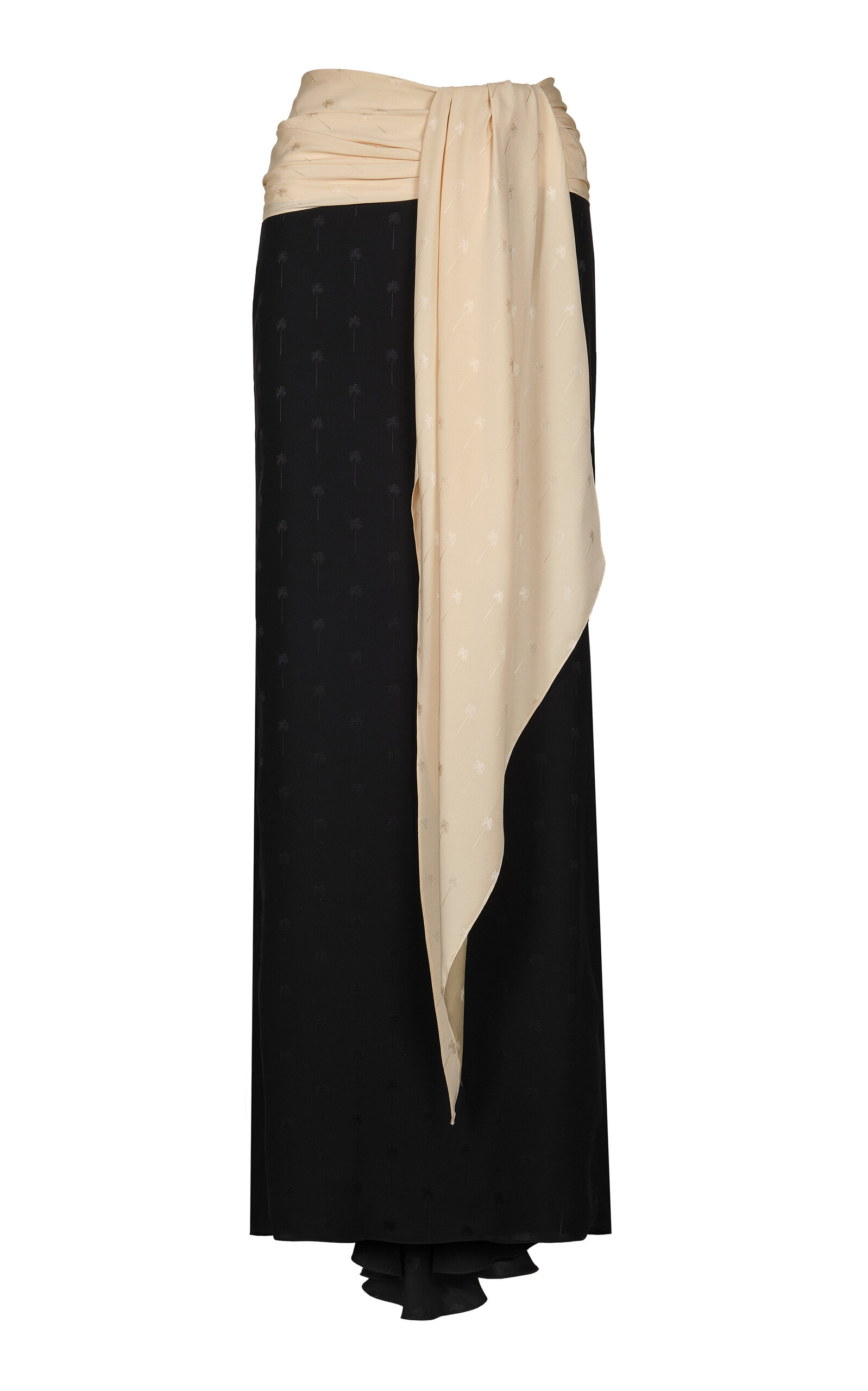 Johanna Ortiz Johanna Ortiz The Hidden Pavilion Draped Maxi Skirt