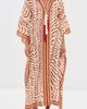 Johanna Ortiz Johanna Ortiz The Secret of The Sun Tunic Dress Ecru/Dark Coffee - 2