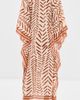 Johanna Ortiz Johanna Ortiz The Secret of The Sun Tunic Dress Ecru/Dark Coffee - 3