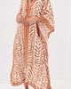 Johanna Ortiz Johanna Ortiz The Secret of The Sun Tunic Dress Ecru/Dark Coffee - 5