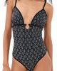 Johanna Ortiz Johanna Ortiz Tide Mirage One Piece BLACK / ECRU - 1