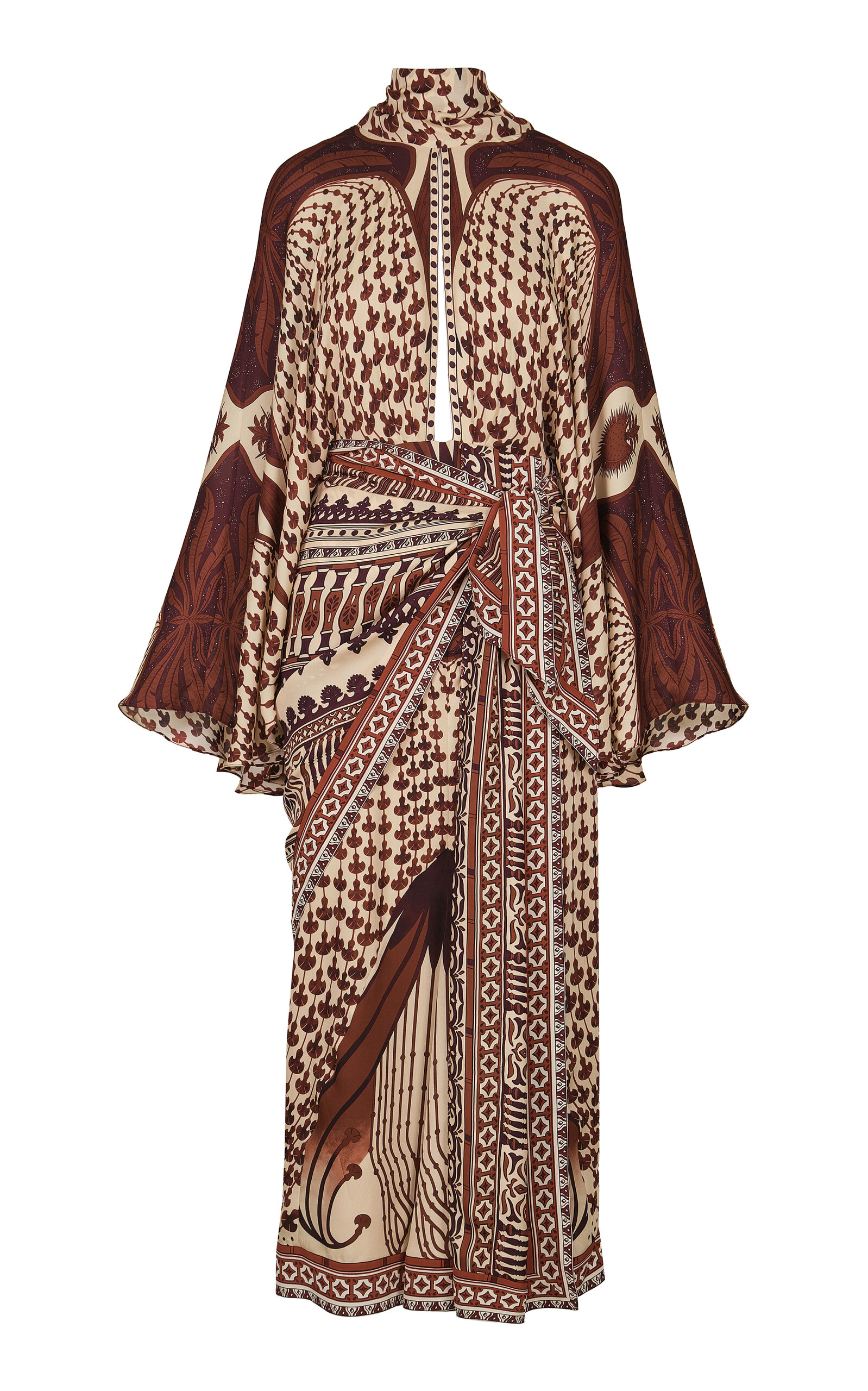 Johanna Ortiz Johanna Ortiz Timeless Desire Silk Midi Dress