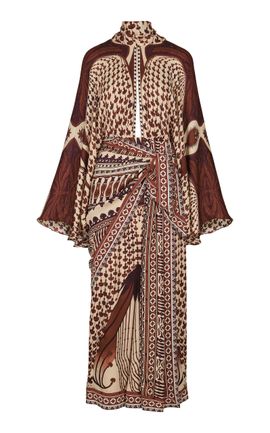Johanna Ortiz Johanna Ortiz Timeless Desire Silk Midi Dress
