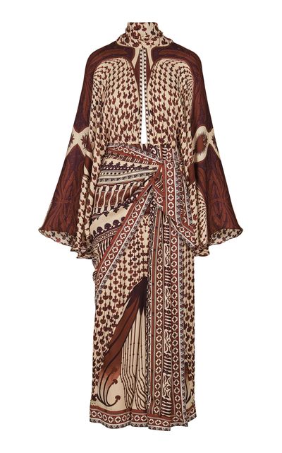 Johanna Ortiz Johanna Ortiz Timeless Desire Silk Midi Dress