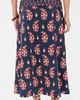 Johanna Ortiz Johanna Ortiz Under The Sun Ankle Skirt Navy/Rose - 3