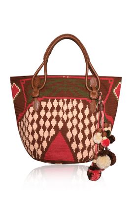 Johanna Ortiz Johanna Ortiz x Guanabana The Handmade Garden Maxi Tote Bag