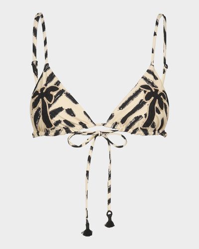 Johanna Ortiz Konibo Embroidered Bikini Top