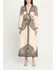 Johanna Ortiz Loose Horizon Printed Linen Ankle Skirt - 2