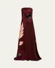 Johanna Ortiz Petals Sequined Silk Maxi Dress - 1
