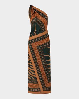 Johanna Ortiz Playa Grande Embracing Courage Cotton Maxi Dress