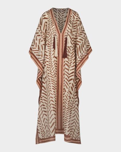 Johanna Ortiz Playa Grande The Secret Of The Sun Printed Cotton Maxi Dress