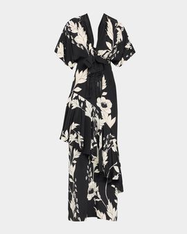 Johanna Ortiz Tesoro Escondido Floral Maxi Dress