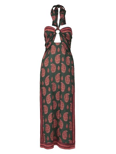 Johanna Ortiz Women's Desert Heart Linen Ankle Dress
