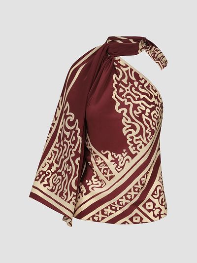 Johanna Ortiz Women's Frontier Poem Silk Scarf Top