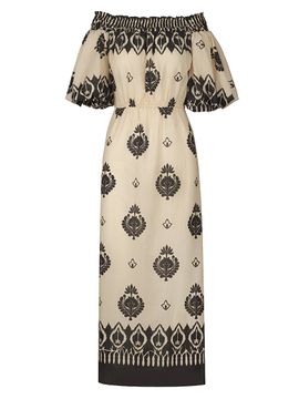 Johanna Ortiz Women's Harbor Hues Cotton Ankle Dress