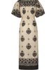 Johanna Ortiz Women's Harbor Hues Cotton Ankle Dress - 2