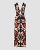 Johanna Ortiz Women's Horizonte Mistico Jersey Midi Dress - 6