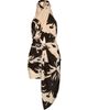 Johanna Ortiz Women's Micaela Oriental Dreams Floral Silk Halterneck Minidress - 1