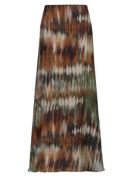Johanna Ortiz Women's New Intermingled Ideas Silk Maxi Skirt