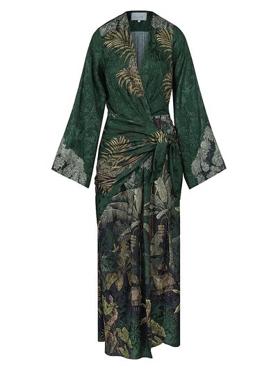 Johanna Ortiz Women's New Ollantay Wrap Maxi Dress