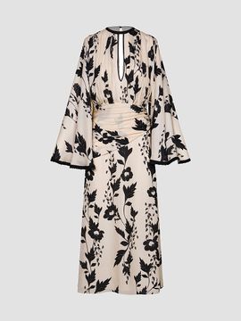 Johanna Ortiz Women's Pintando En Henna Silk Maxi Dress