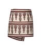 Johanna Ortiz Women's Roots Linen Wrap Skirt - 2