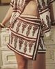 Johanna Ortiz Women's Roots Linen Wrap Skirt - 3