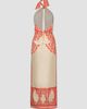 Johanna Ortiz Women's Sunset Script Halter Maxi Dress - 4