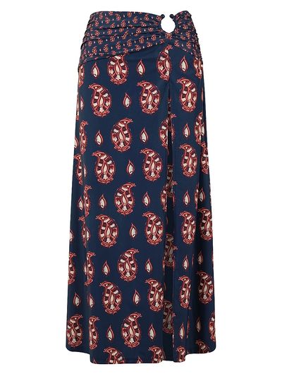 Johanna Ortiz Women's Under The Sun Printed Ankle Skirt