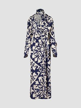 Johanna Ortiz Women's Unmooring Silk Wrap Midi Dress
