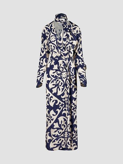Johanna Ortiz Women's Unmooring Silk Wrap Midi Dress