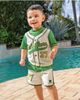 John Deere John Deere 2-Piece Rash Guard and Swim Trunks Set - 2