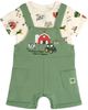 John Deere John Deere 2-Piece Shortall and T-Shirt Set - 1