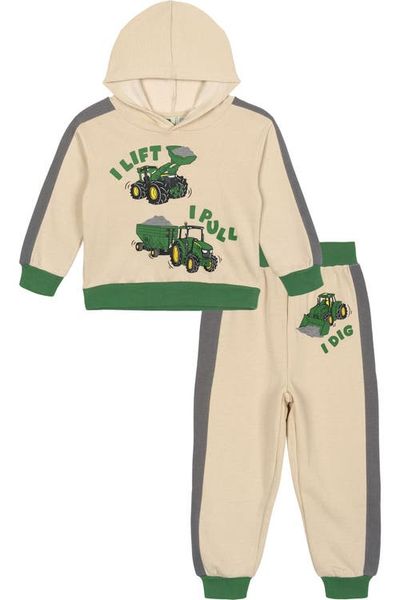 John Deere John Deere Fleece 2-Piece Hoodie and Joggers Set