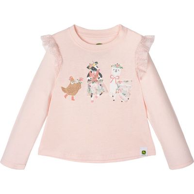 John Deere John Deere Girls' Long Sleeve T-Shirt