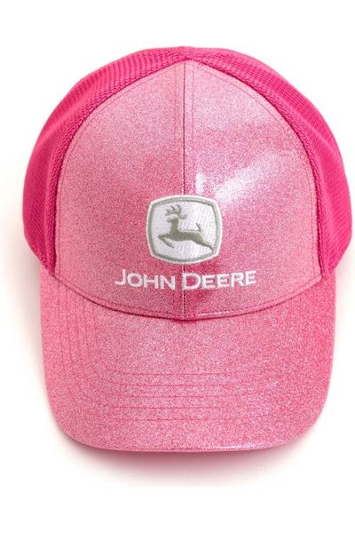 John Deere John Deere Girls' Snapback Trucker Baseball Cap