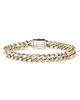 John Hardy John Hardy 14K Gold 7mm Curb Link Bracelet  - 1