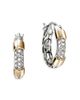 John Hardy John Hardy 14K Yellow Gold & Sterling Silver Jh Essentials Extra Small Hoop Earrings - 1