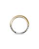 John Hardy John Hardy 14K Yellow Gold & Sterling Silver Jh Essentials Two-Tone Band - 5