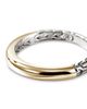 John Hardy John Hardy 14K Yellow Gold & Sterling Silver Jh Essentials Two-Tone Band - 6