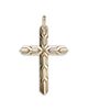 John Hardy John Hardy 14K Yellow Gold Icon Cross Pendant - 1