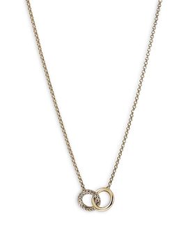 John Hardy John Hardy 14K Yellow Gold Jh Essentials Linked Circles Pendant Necklace, 16-18