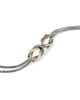 John Hardy John Hardy 18K Yellow Gold & Sterling Silver Love Knot Infinity Woven Link Bracelet - 5
