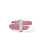 John Hardy John Hardy Artisan Series 18k Rose Gold Pink Sapphire & Diamond Spear Ring  - 1