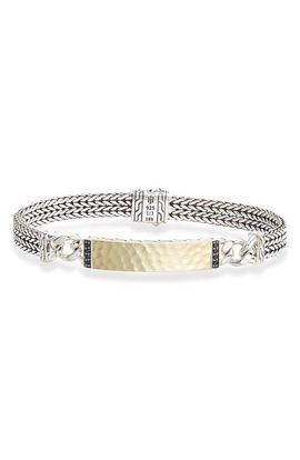 John Hardy John Hardy Classic Chain Hammered ID Bracelet