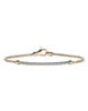 John Hardy John Hardy Essentials 14k Gold Diamond Chain Bracelet  - 1