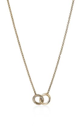 John Hardy John Hardy Essentials 14k Gold Linked Necklace 