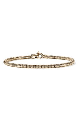 John Hardy John Hardy Heishi 14k Gold Bracelet 