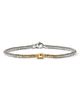 John Hardy John Hardy Heishi Bracelet, 14K Gold, Sterling Silver, Citrine, 2.5mm  - 1