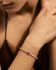 John Hardy John Hardy Heishi Bracelet, Sterling Silver, Rhodolite, 4mm - 2